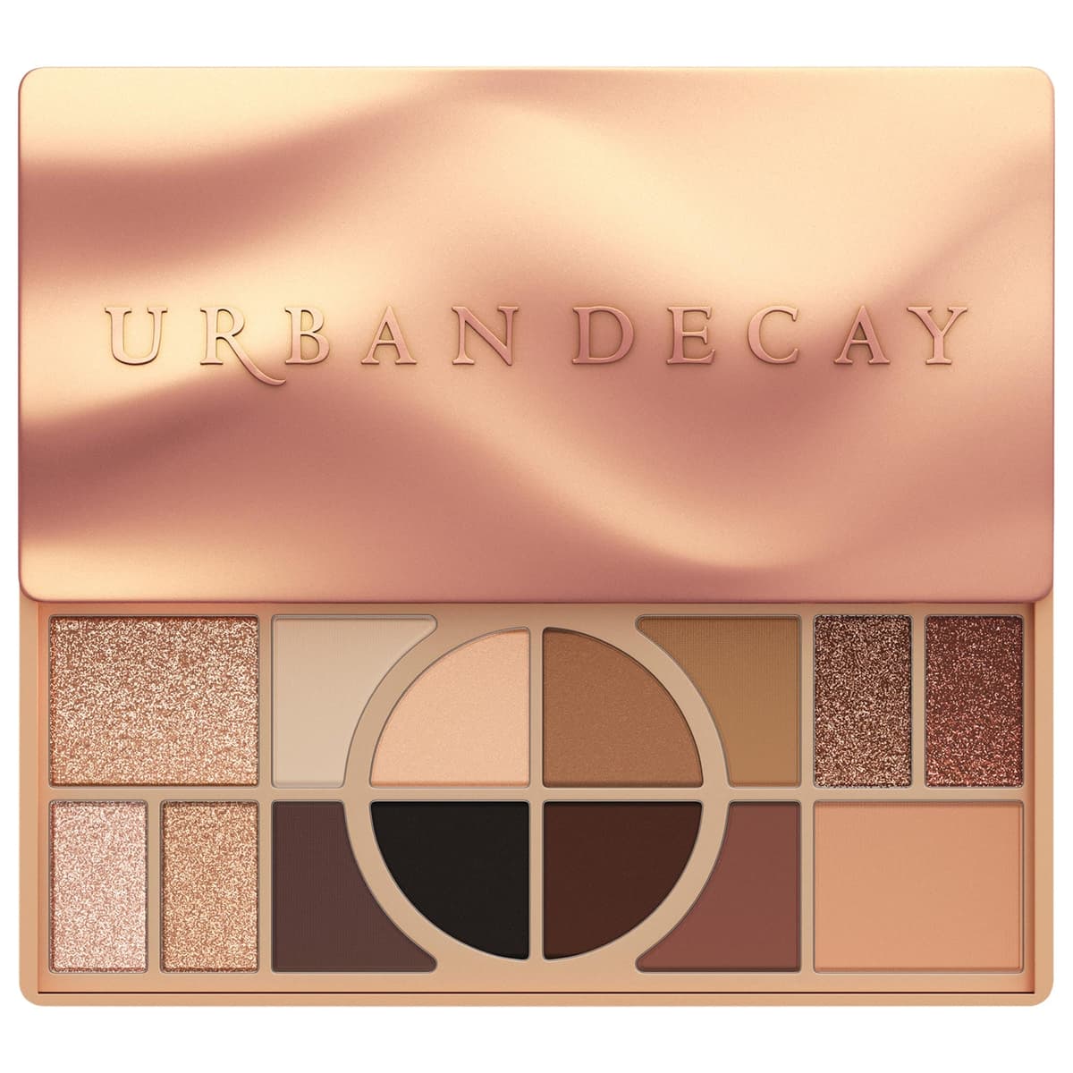 Naked Shaped Warm-Toned Makeup Palette for Eyes & Face