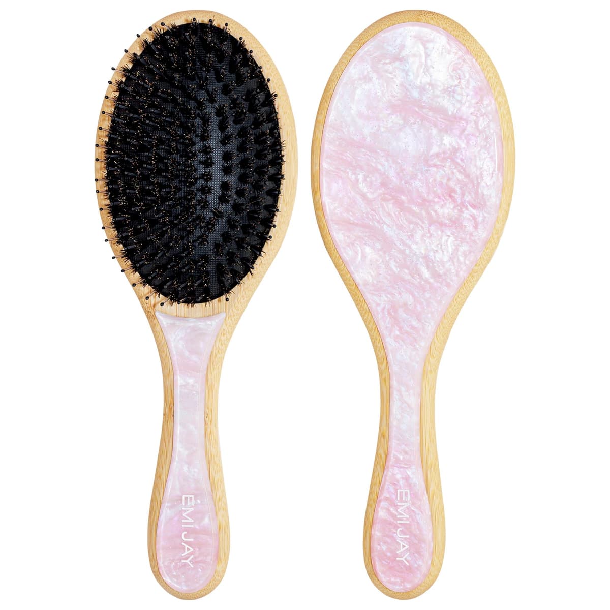 Flat Hair Brush in Pink Sugar