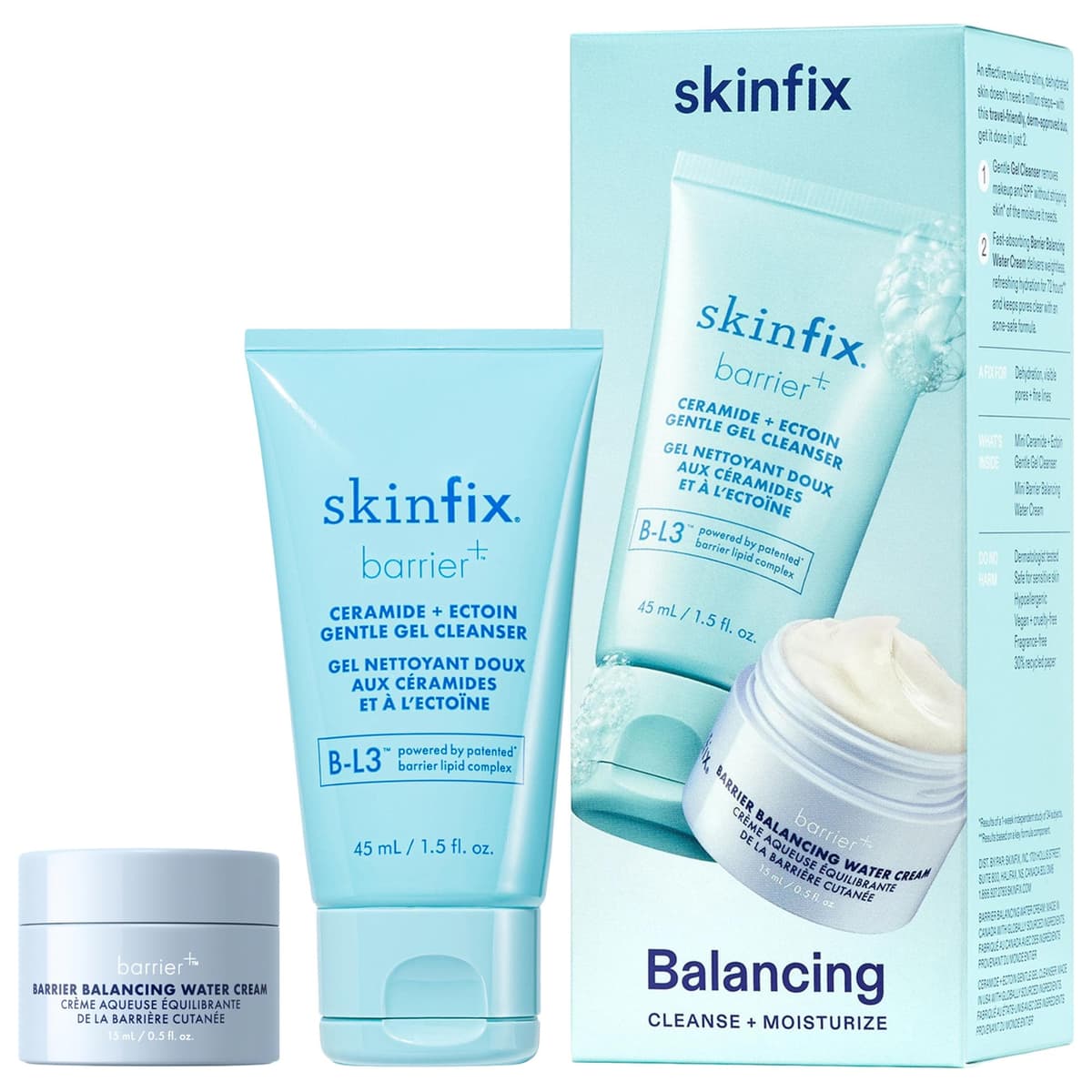 Balancing Cleanse + Moisturize Skin Set