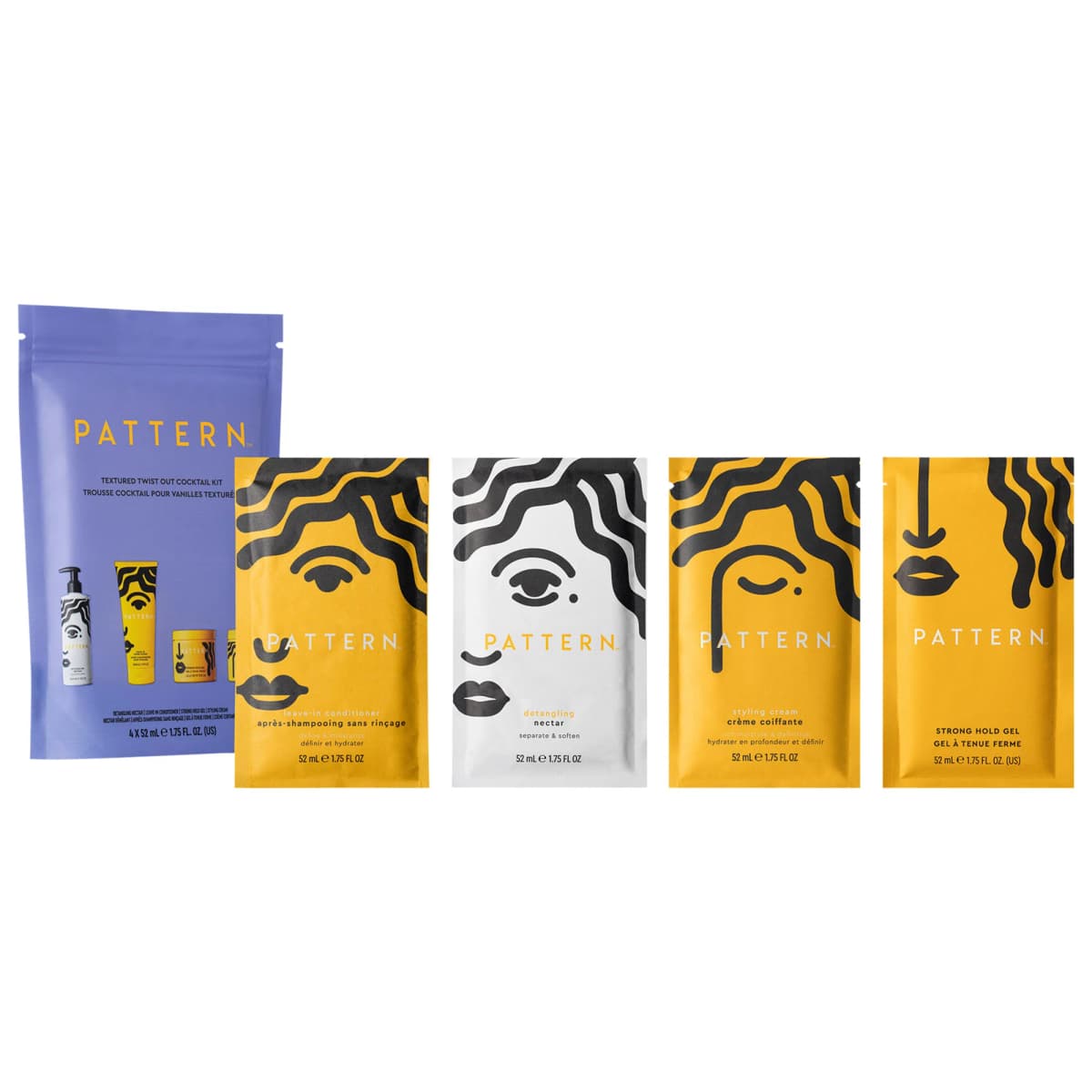 Textured Twist Out Cocktail Sampler Set