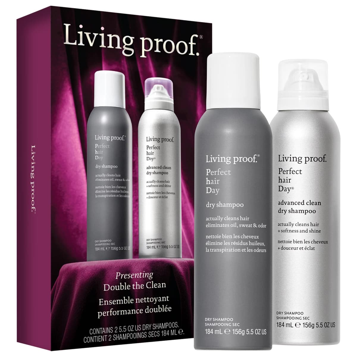 Double the Clean Perfect Hair Day™ Dry Shampoo Gift Set