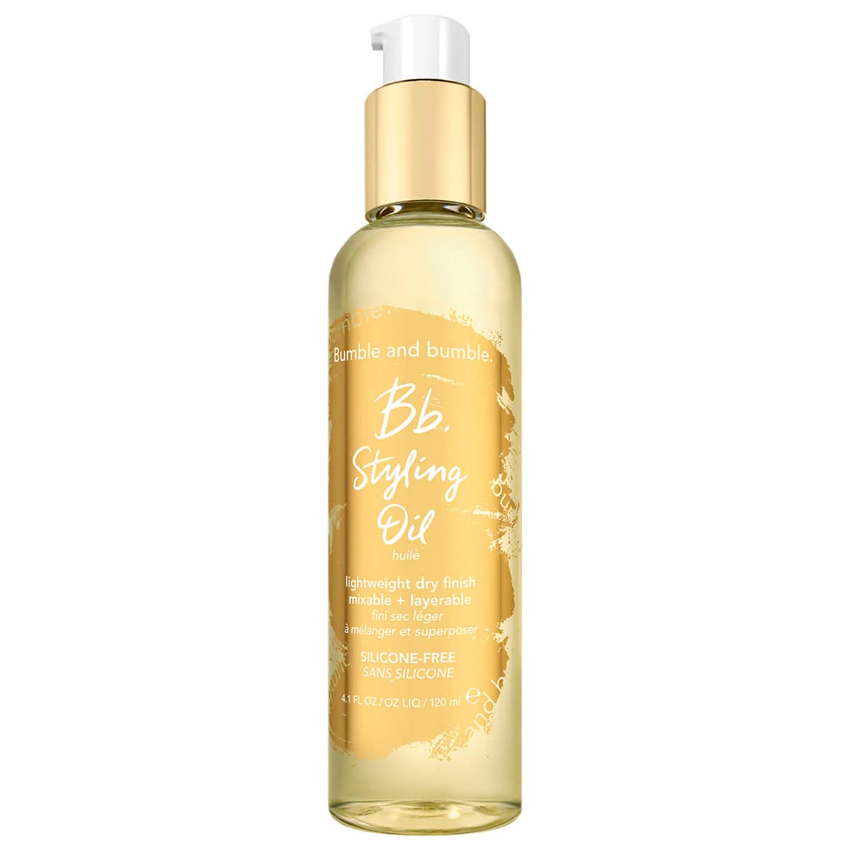 Styling Oil Lightweight Hair Oil with Heat Protectant