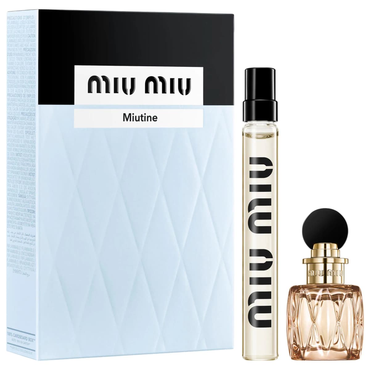 Mini Miutine Eau De Parfum Perfume Duo Gift Set