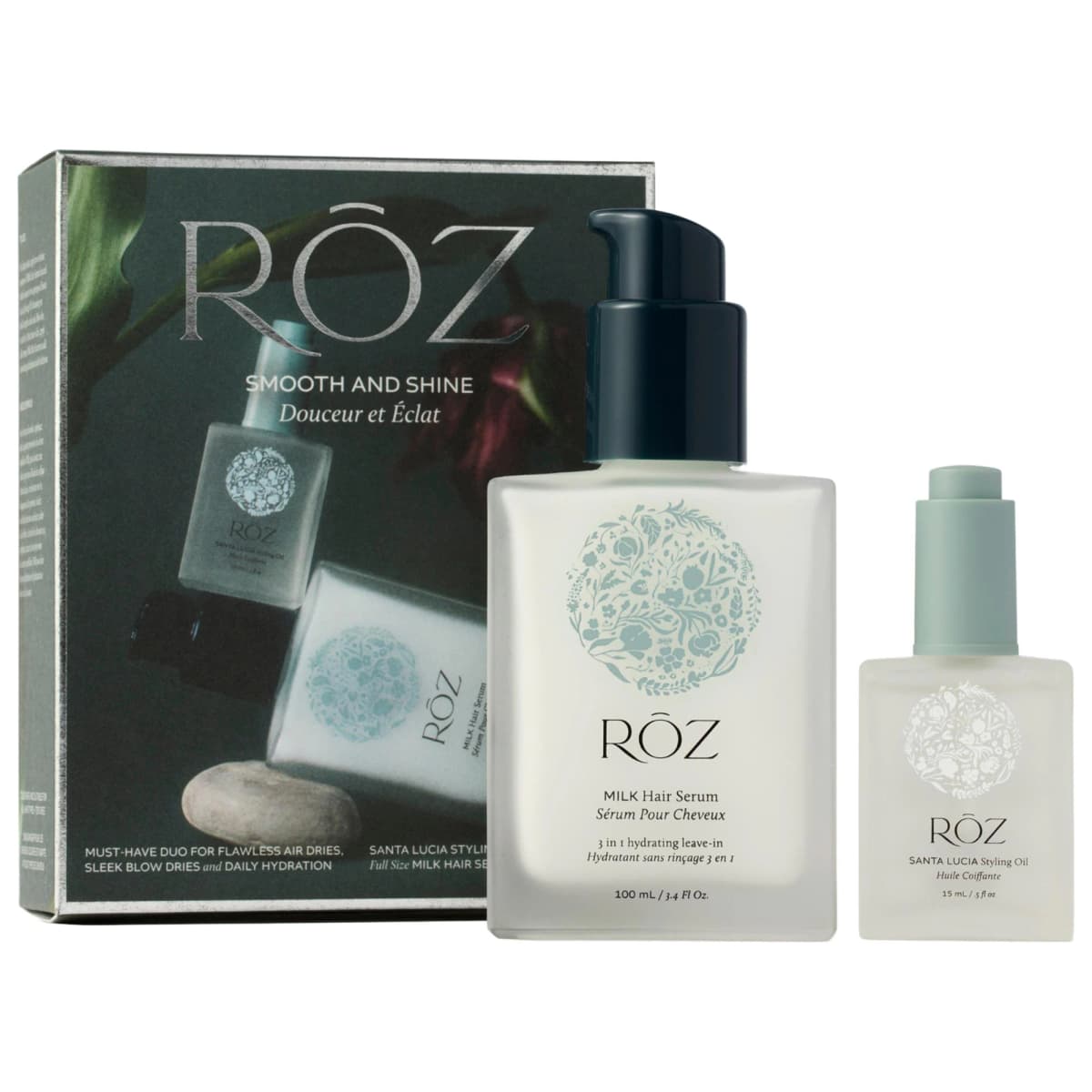 Smooth & Shine Hair Oil & Serum Gift Set