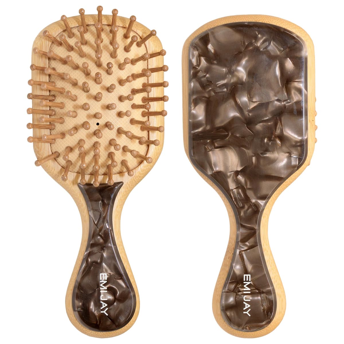 Mini Paddle Hair Brush in Toasted Sugar