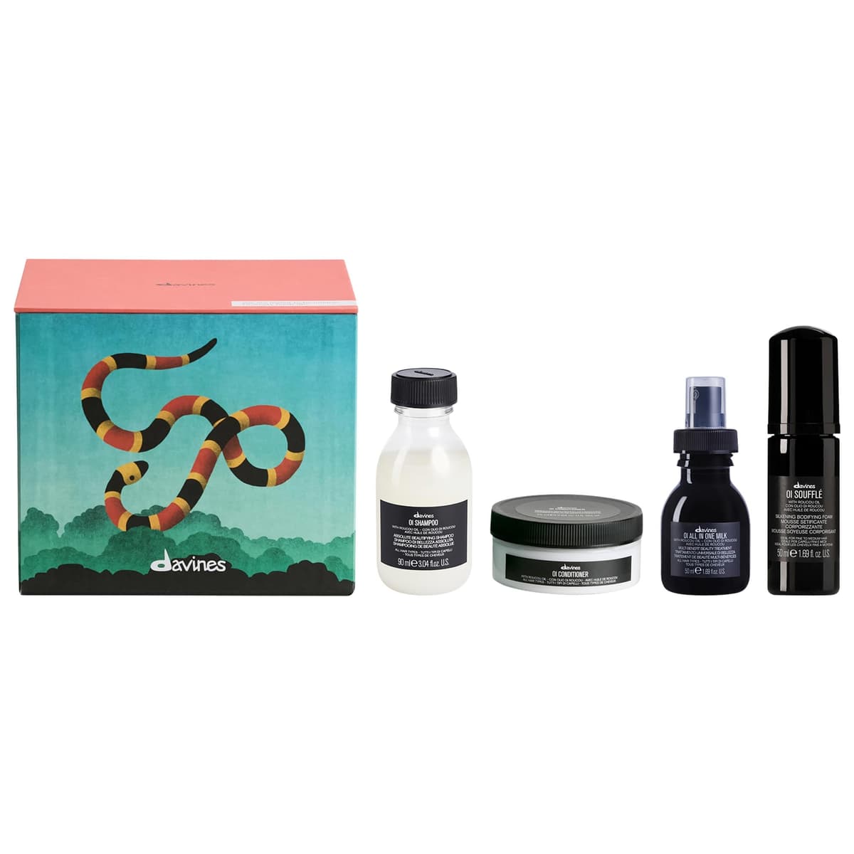Elegant Tropic Forest OI Gift Set for Softness and Shine