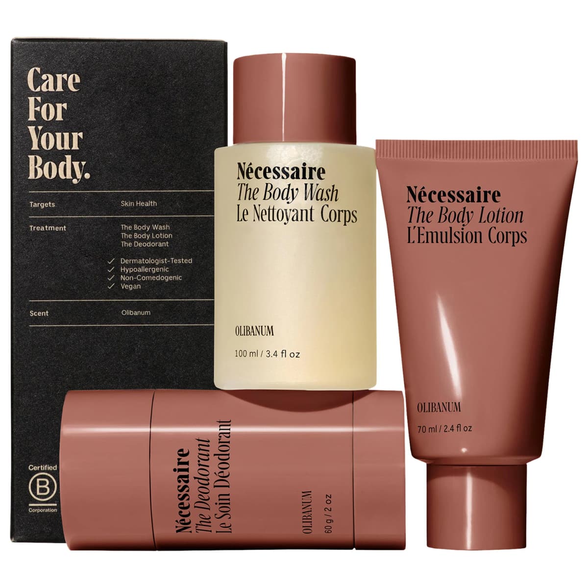 Olibanum Body Essentials Set - Trial + Travel