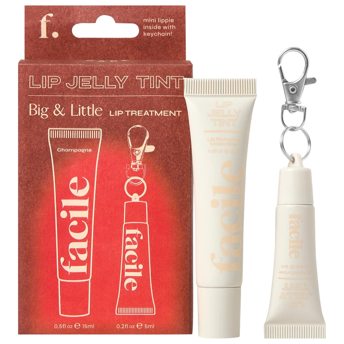 Big & Little Lip Jelly Treatment Duo + Keychain