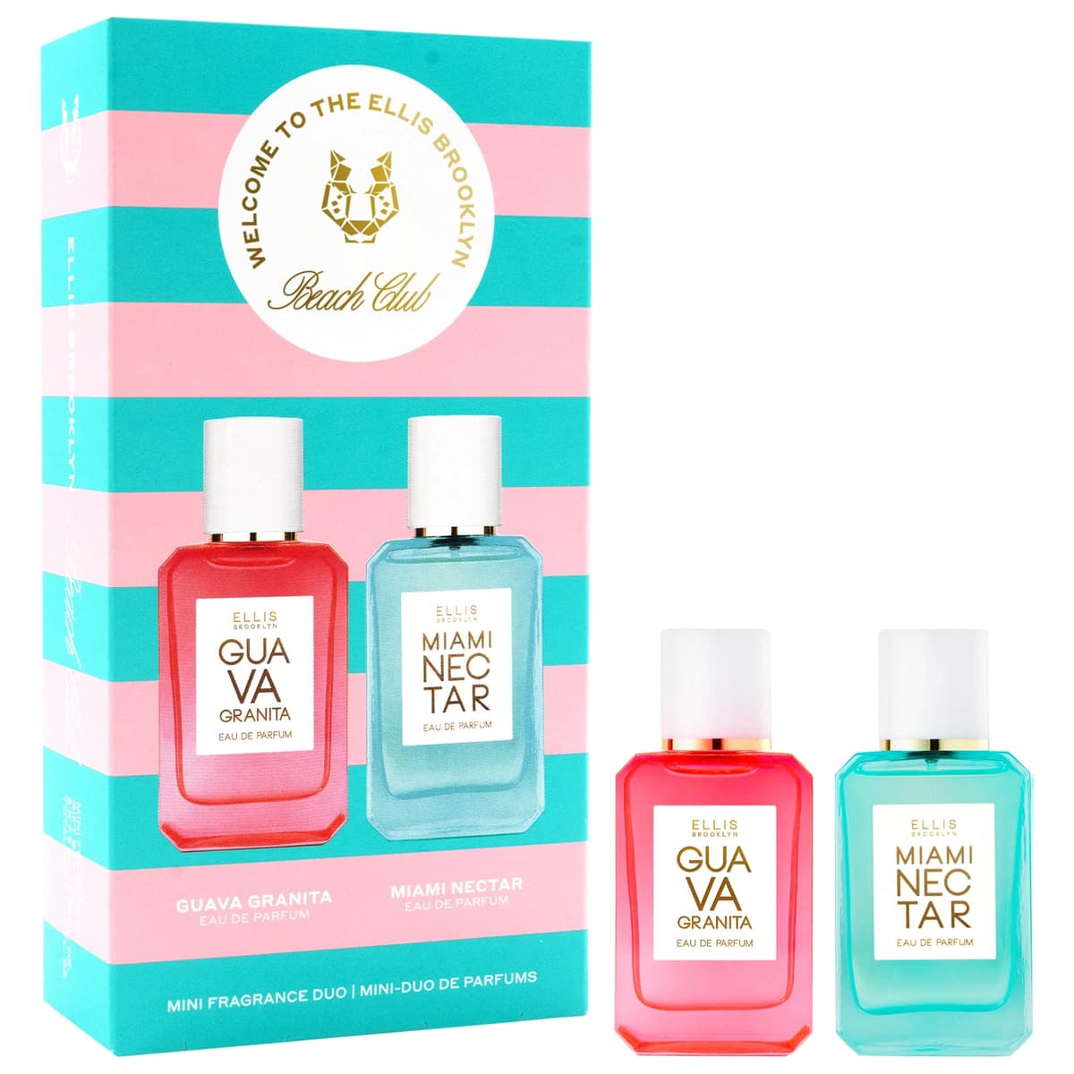 BEACH CLUB Fragrance Mini Duo with Pink Pineapple and Guava Perfume Gift Set