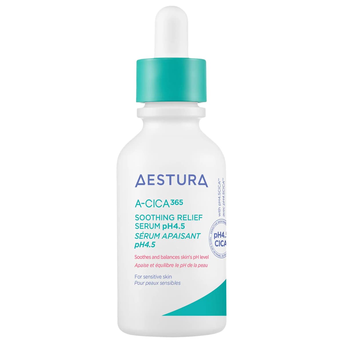 A-CICA365 Soothing Redness Relief Face Serum pH4.5 with Centella Asiatica + Hyaluronic