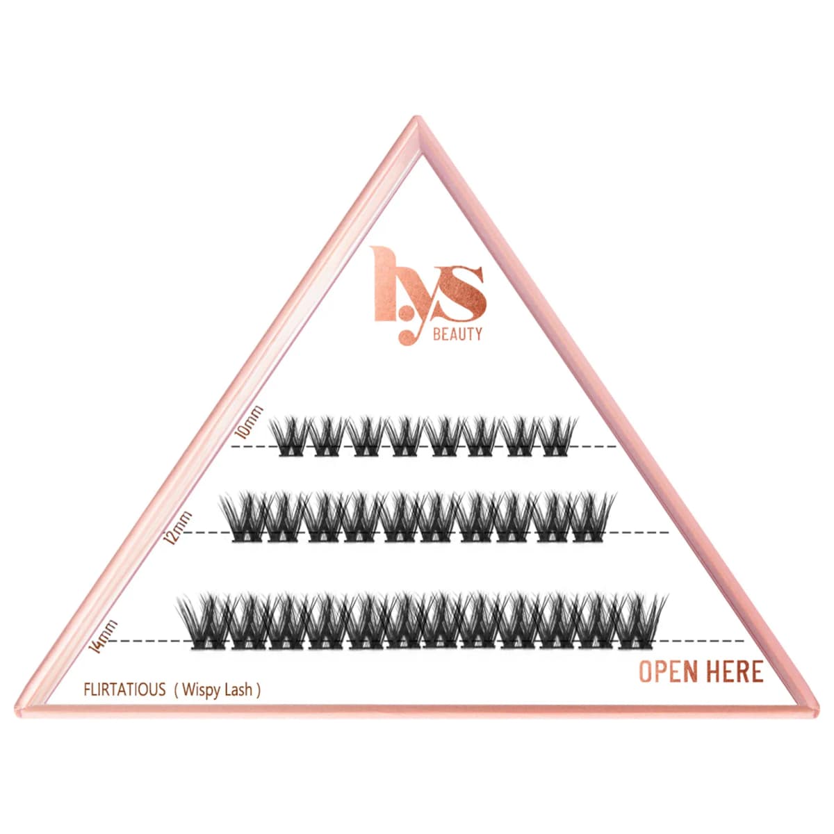 Uplifted Press & Go False Lash Clusters