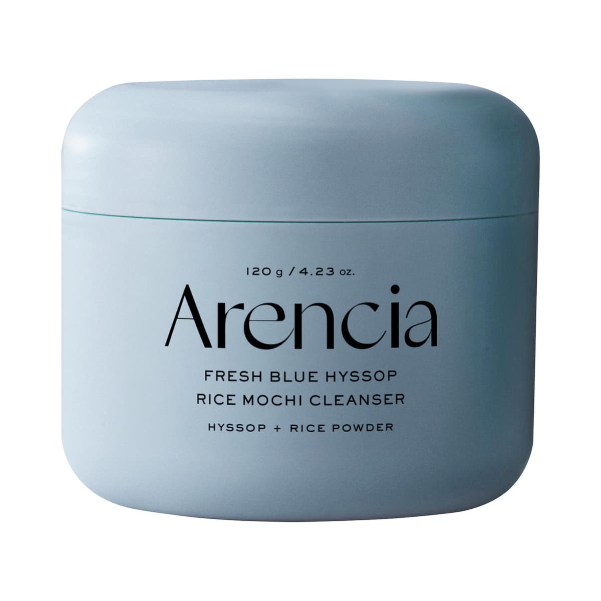 Fresh Blue Hyssop Rice Mochi Foaming Cleanser with Bentonite Clay for Oily Skin