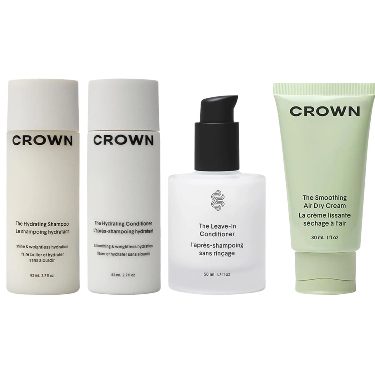 The Mini Air Dry Cream Ritual Hair Set for Hydration and Definition