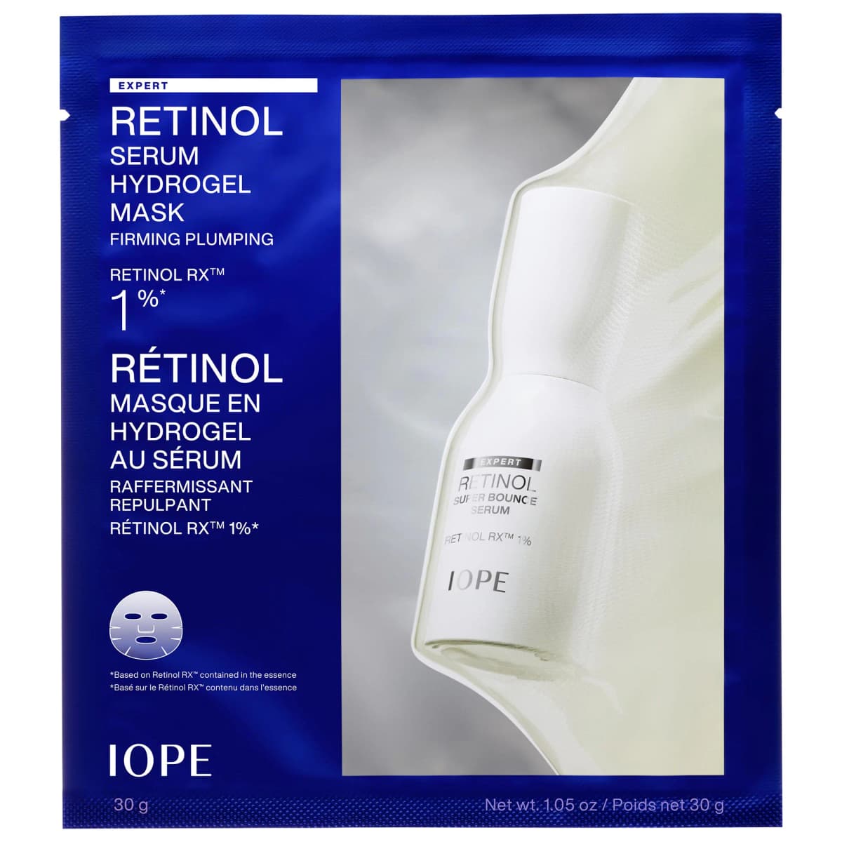 Expert Retinol Serum Hydrogel Face Mask for Firmness 5-Pack