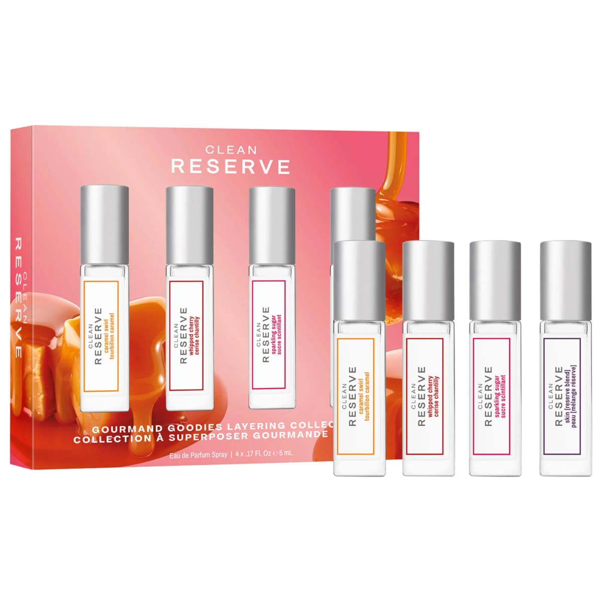 CLEAN RESERVE Gourmand Goodies Layering Collection Gift Set