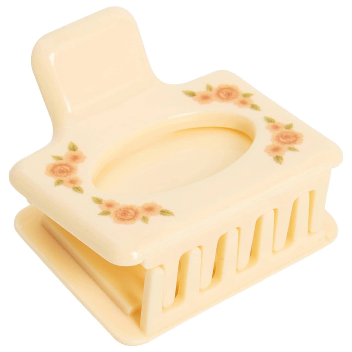 Midi Box Hair Claw Clip in Vintage Frame