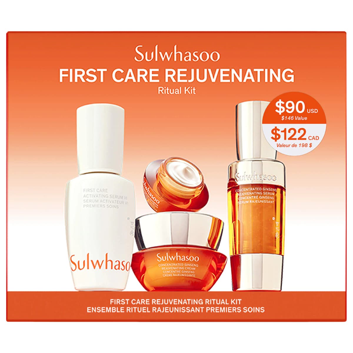 Skin Rejuvenating Ginseng Trial Kit