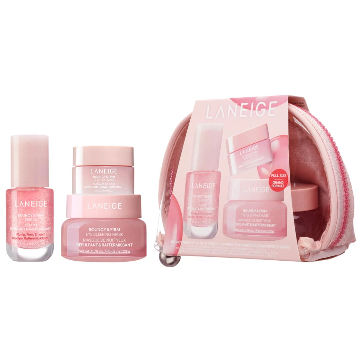 Bouncy Skin On the Go Set for Plumping and Firming