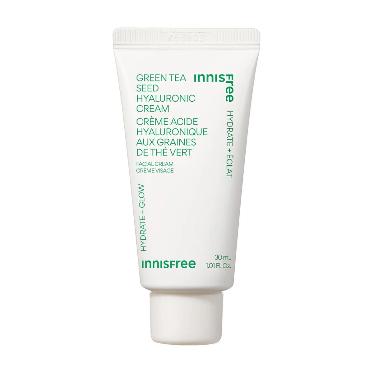 Mini Green Tea Hyaluronic Acid Hydrating Cream for Skin Barrier Repair