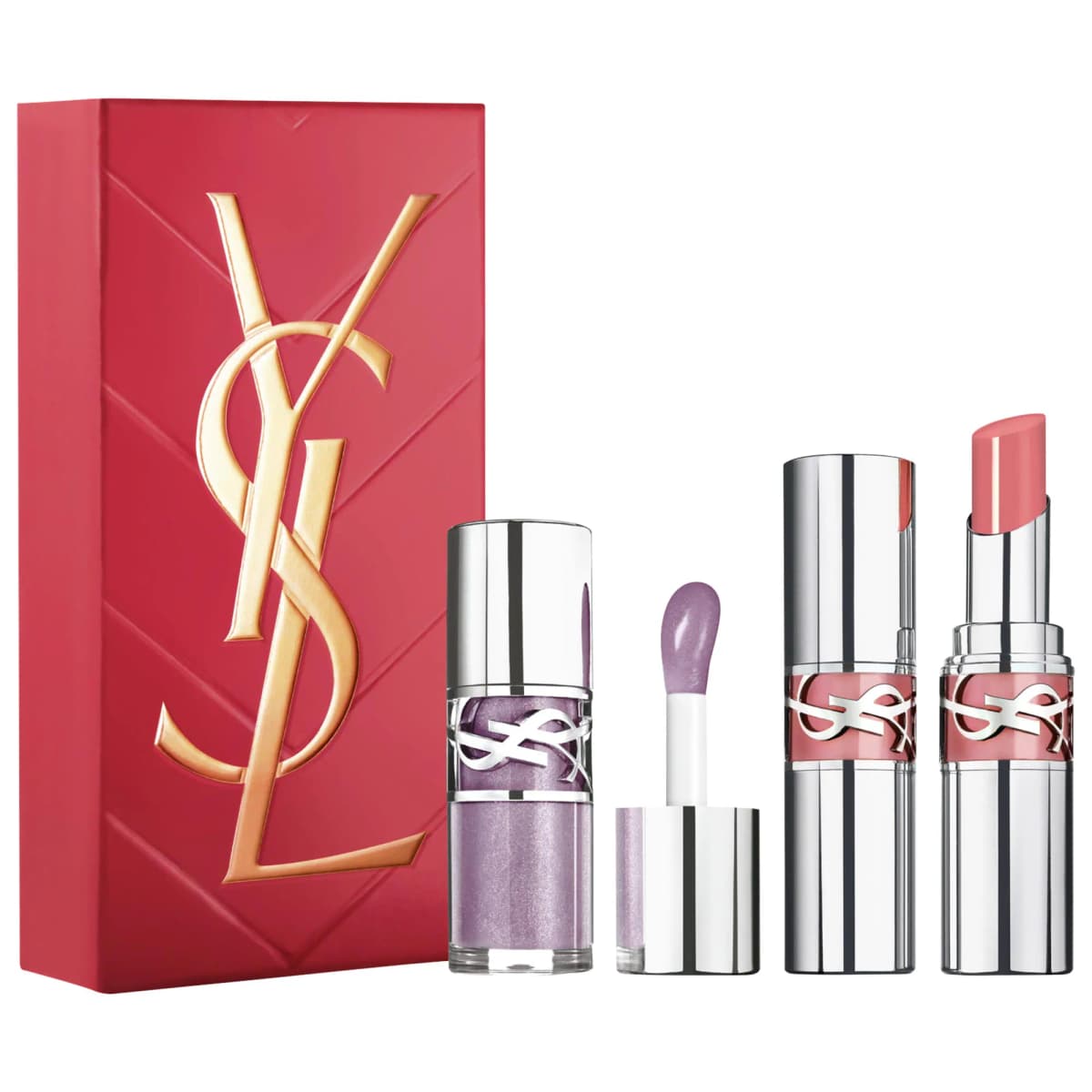YSL Loveshine Lip Oil Stick & Plumping Gloss Duo Gift Set
