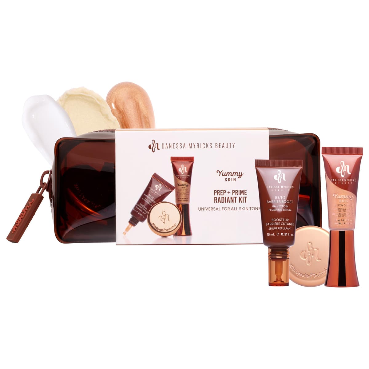 Mini Yummy Skin Glow Finish Skin Prep Essential Kit