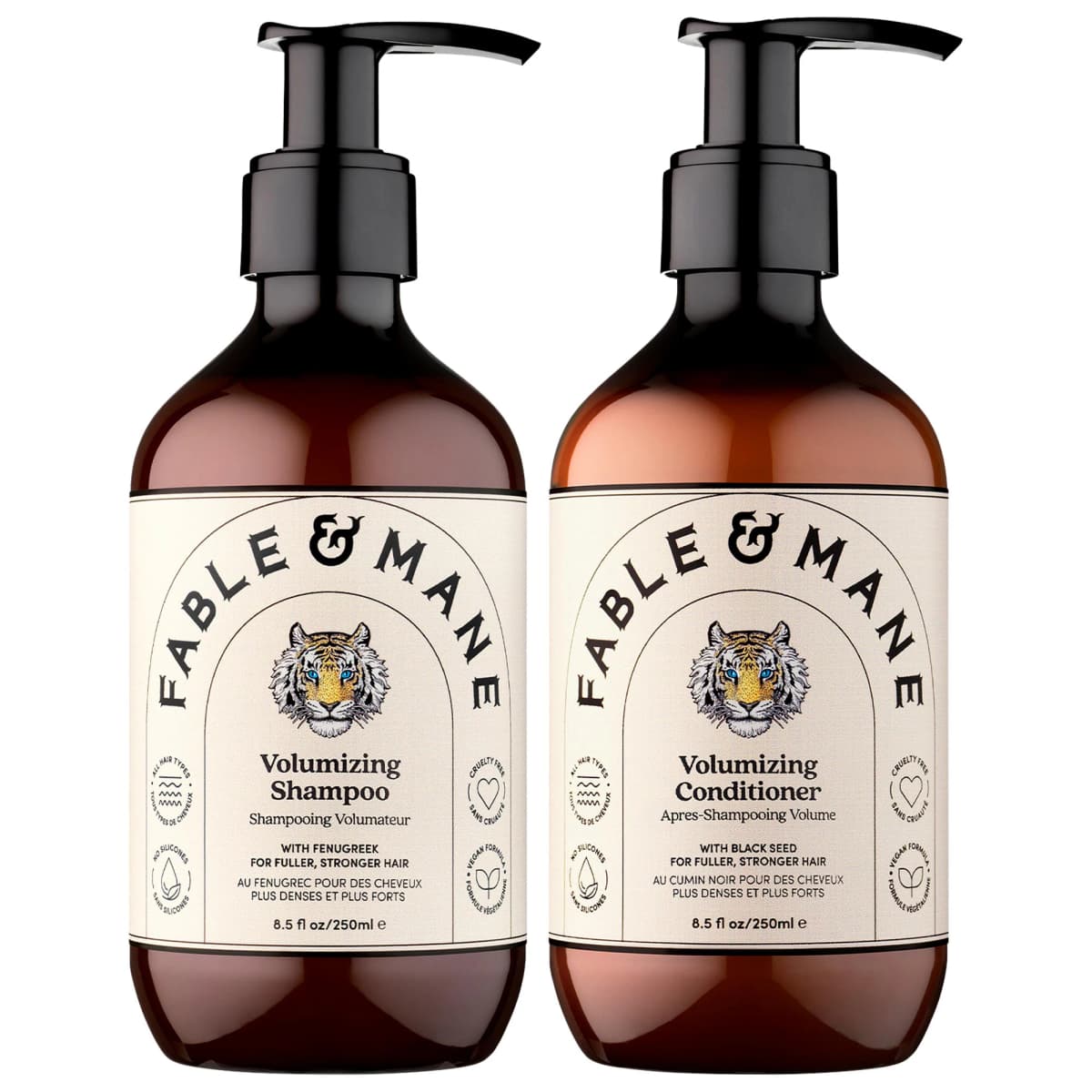 Volumizing Shampoo & Conditioner for Fine, Dry, Thinning Hair