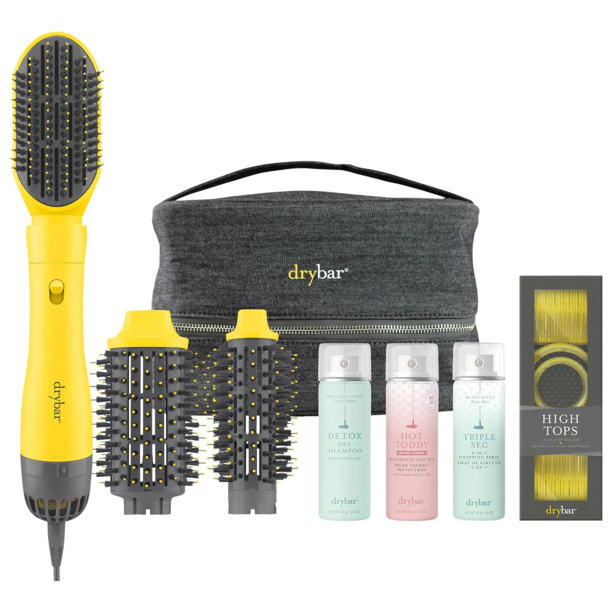 Triple Shot Hair Blow Dryer Brush Set