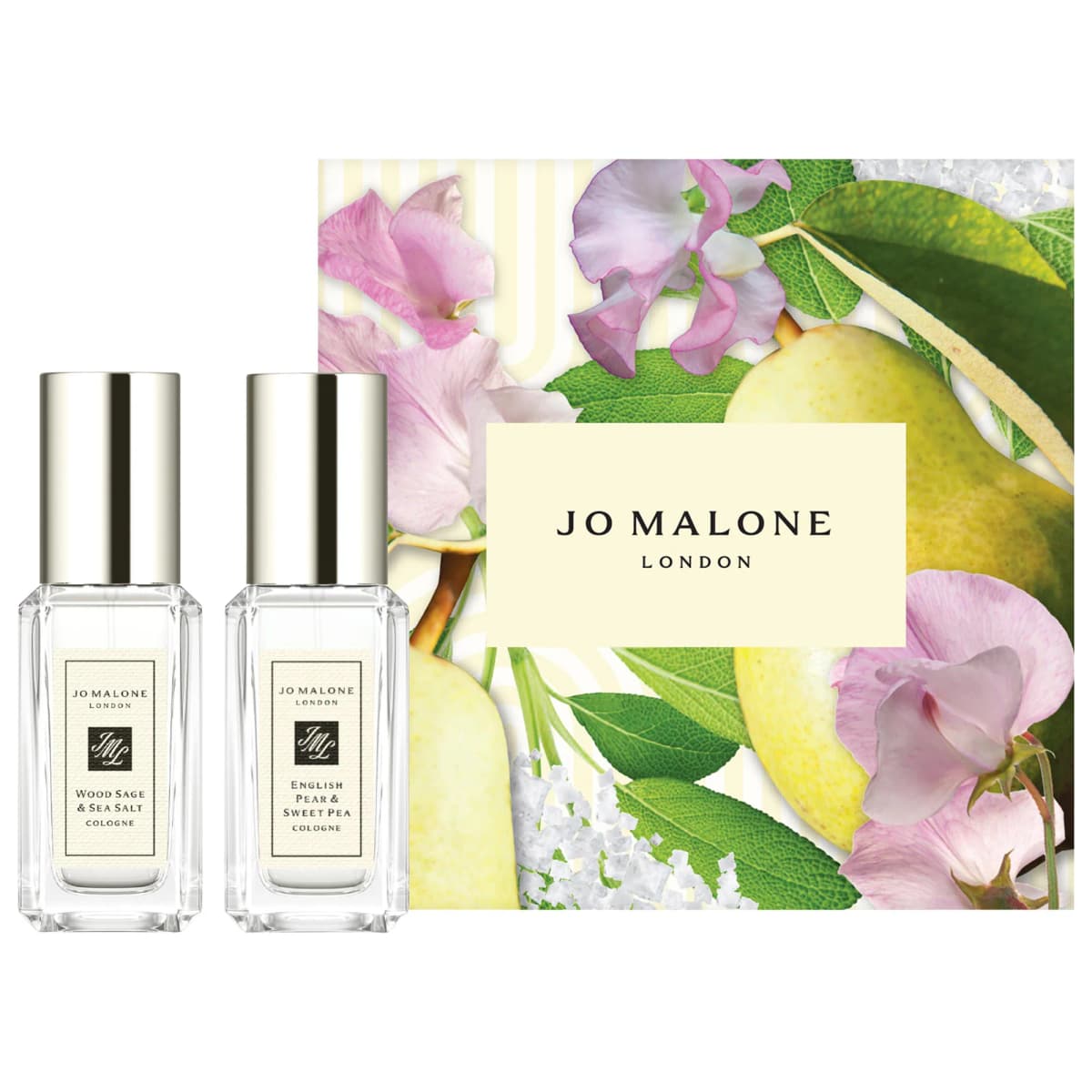Wood Sage & Sea Salt & English Pear & Sweet Pea Mini Cologne Set