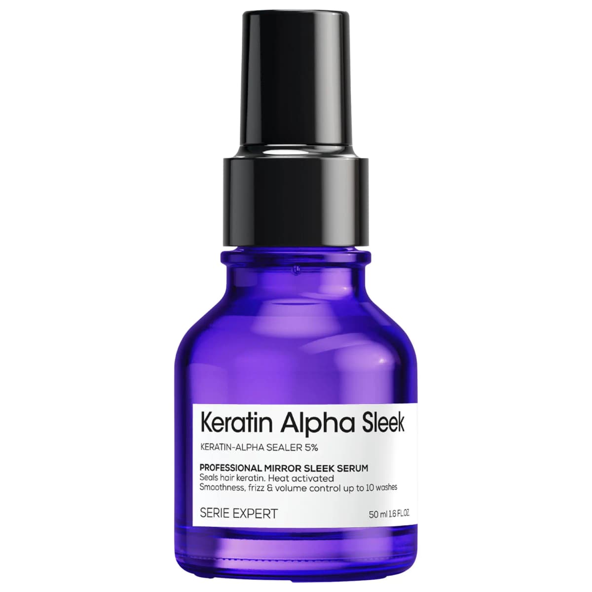 Keratin Alpha Sleek Anti-Frizz Hair Serum for Hair Shine