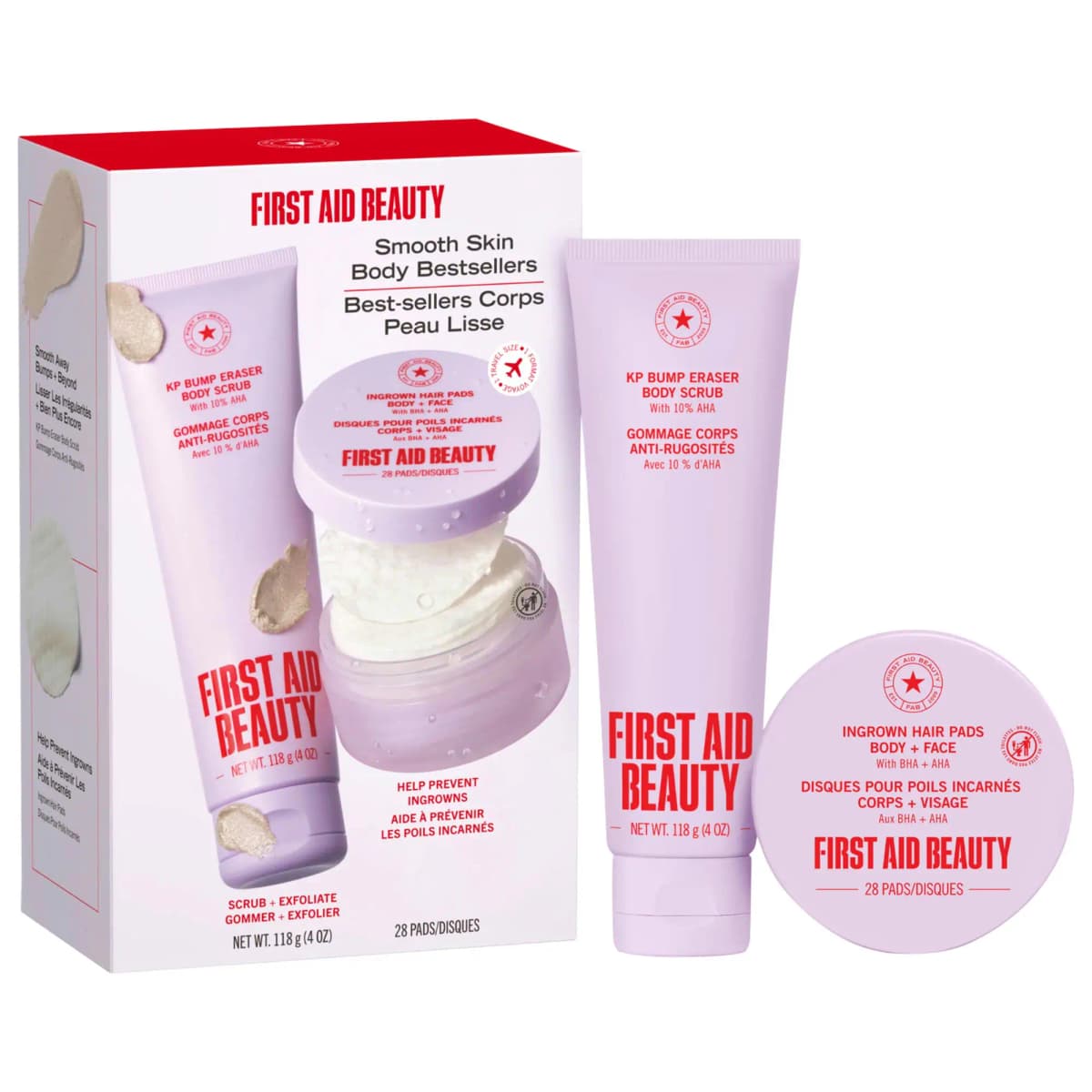Smooth Skin Body Bestsellers Body Care Duo with KP Scrub