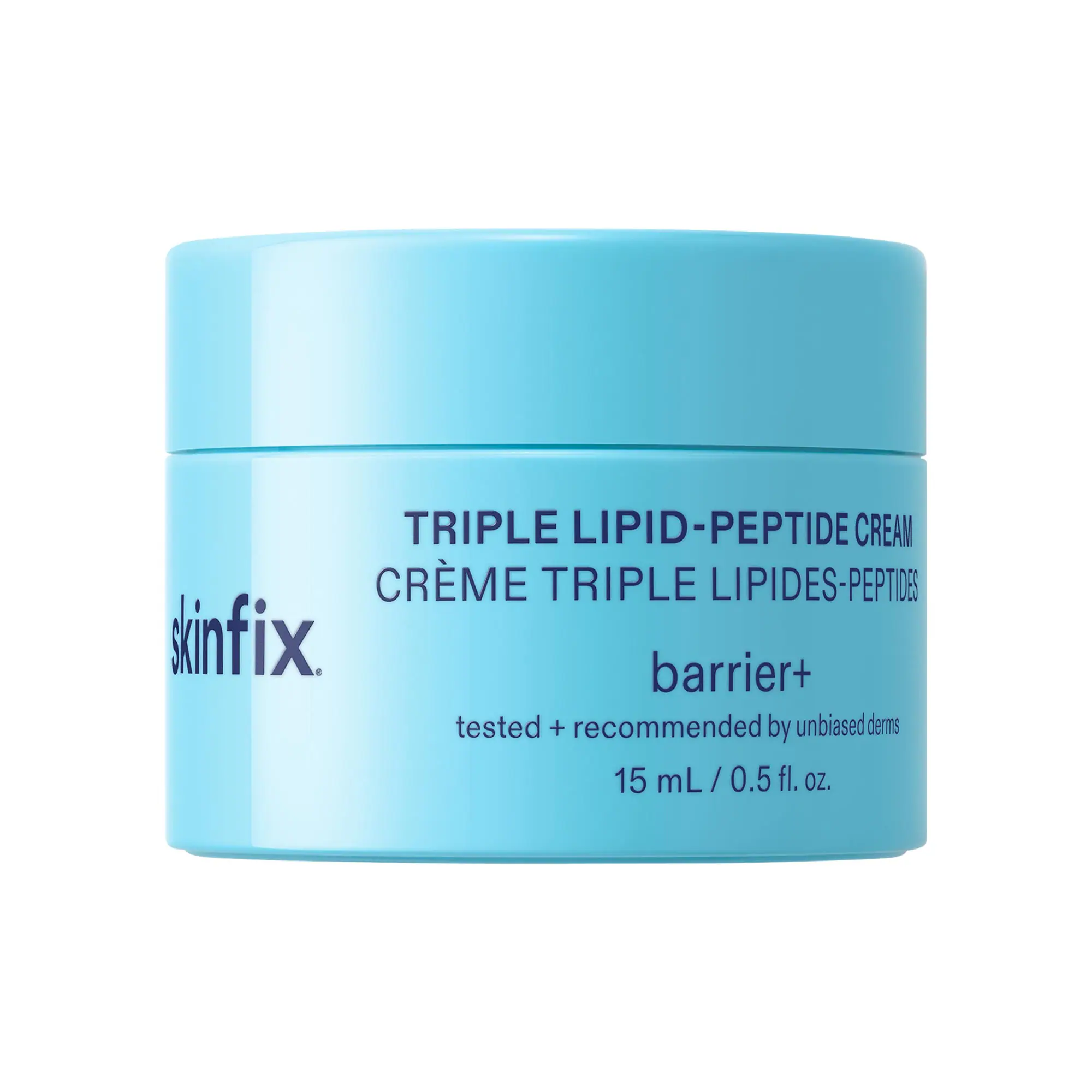 Mini Triple Lipid-Peptide Cream Refillable Barrier Moisturizer with Ceramides