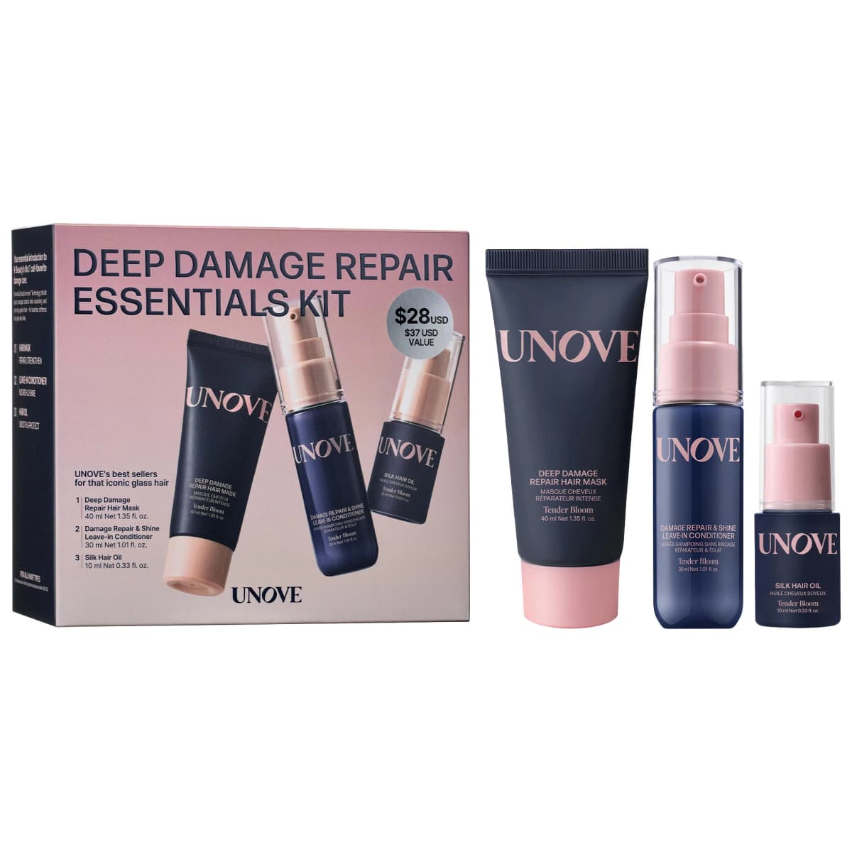 Deep Damage Repair Mini Trio Hair Set