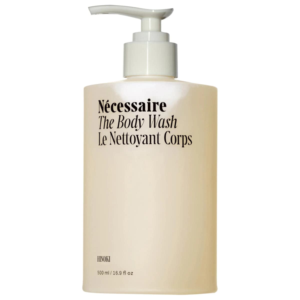 The Body Wash Hinoki - Treatment Softening Cleanse with AHA/BHA/PHA + Resveratrol With Pump