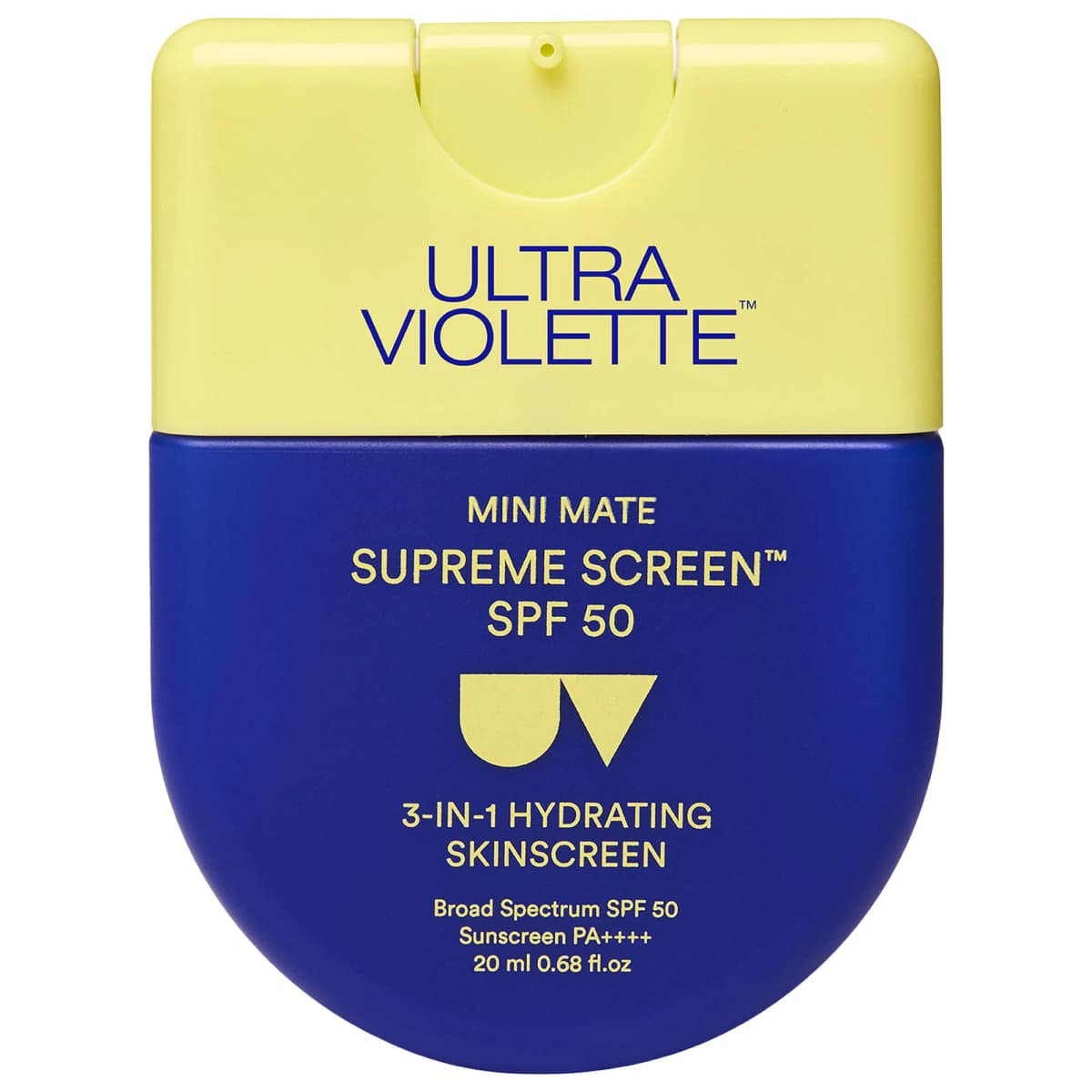 Supreme Screen SPF 50 Mini Mate Facial Sunscreen Moisturizer and Primer