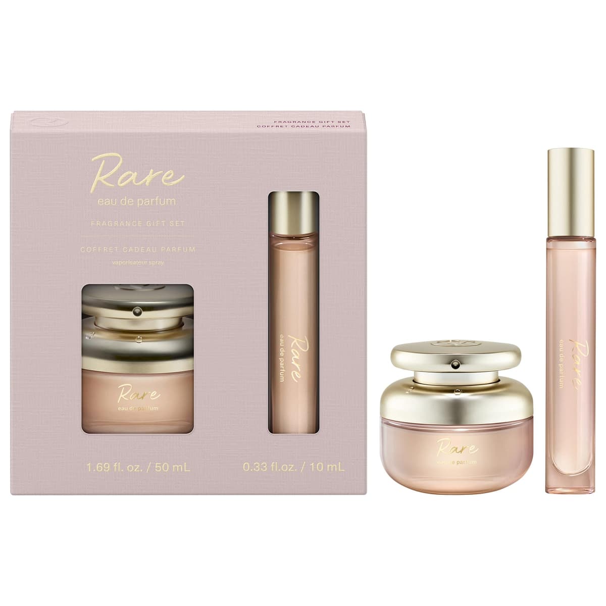 Rare Eau De Parfum Fragrance Gift Set With Vanilla And Caramel