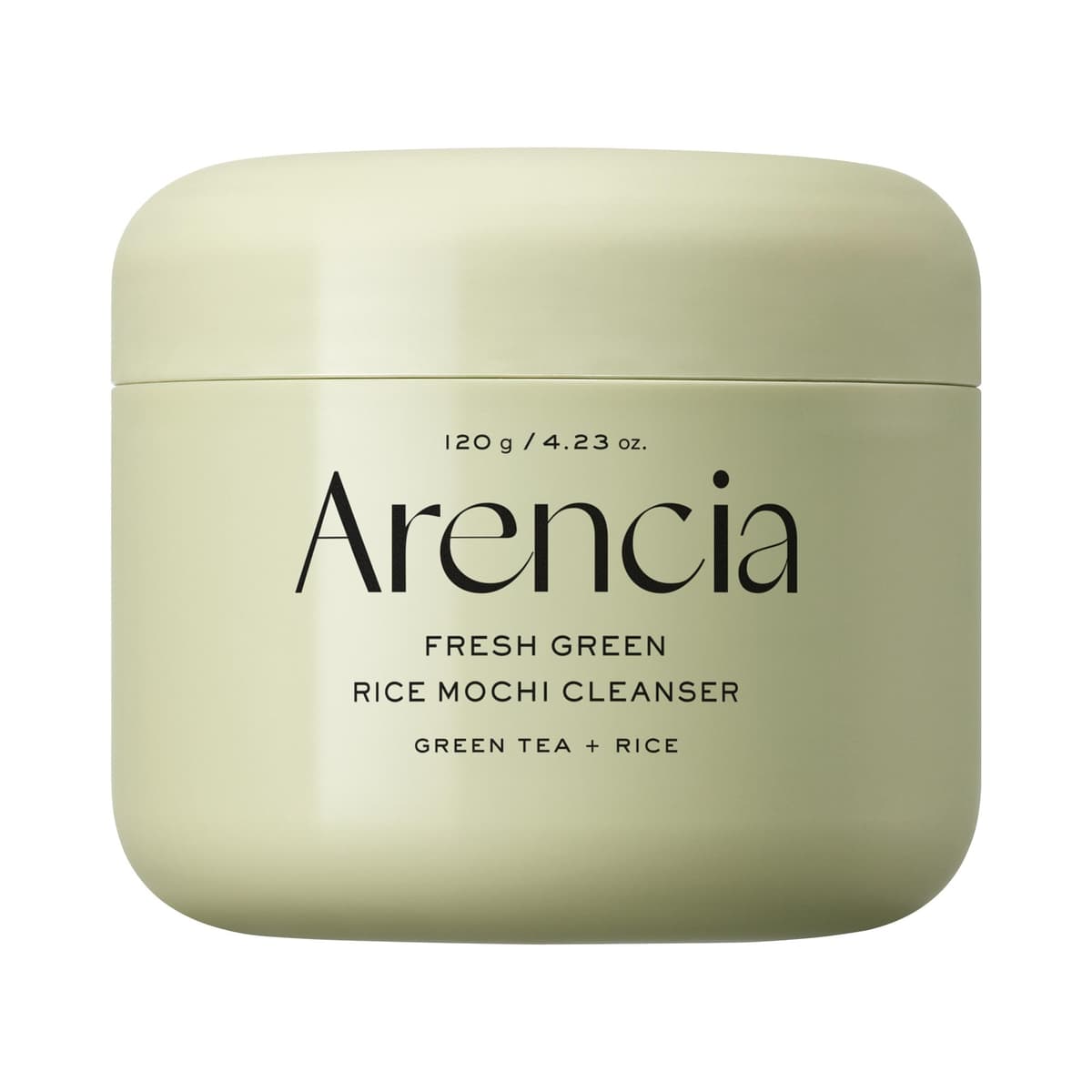 Fresh Green Rice Mochi Foaming Cleanser with Green Tea and Tea Tree for Acne-Prone Skin