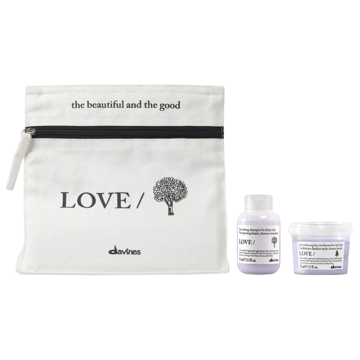 LOVE Smoothing Mini Bestsellers Hair Set for Frizzy Hair