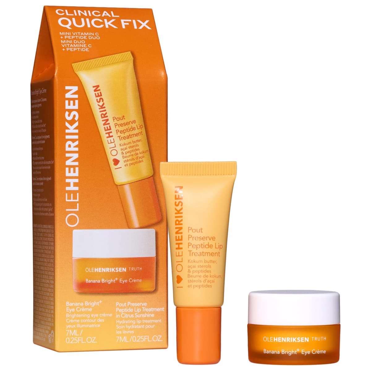 Clinical Quick Fix Mini Vitamin C + Peptide Duo
