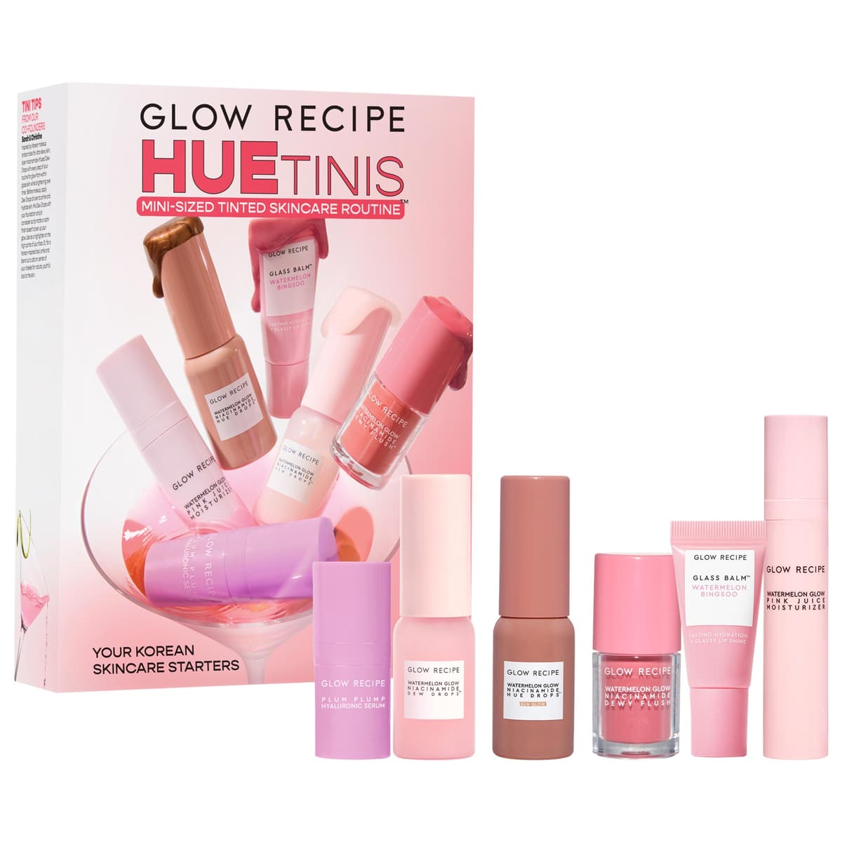 Huetinis Mini Tinted Skincare Set