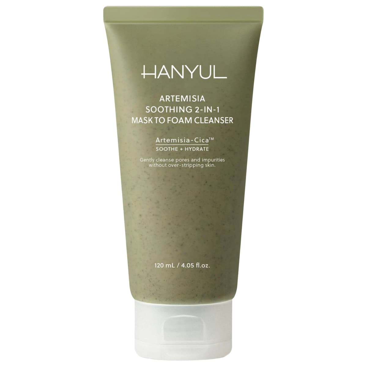 Artemisia Soothing 2-in-1 Mask to Foam Cleanser with Hyaluronic Acid + BHA