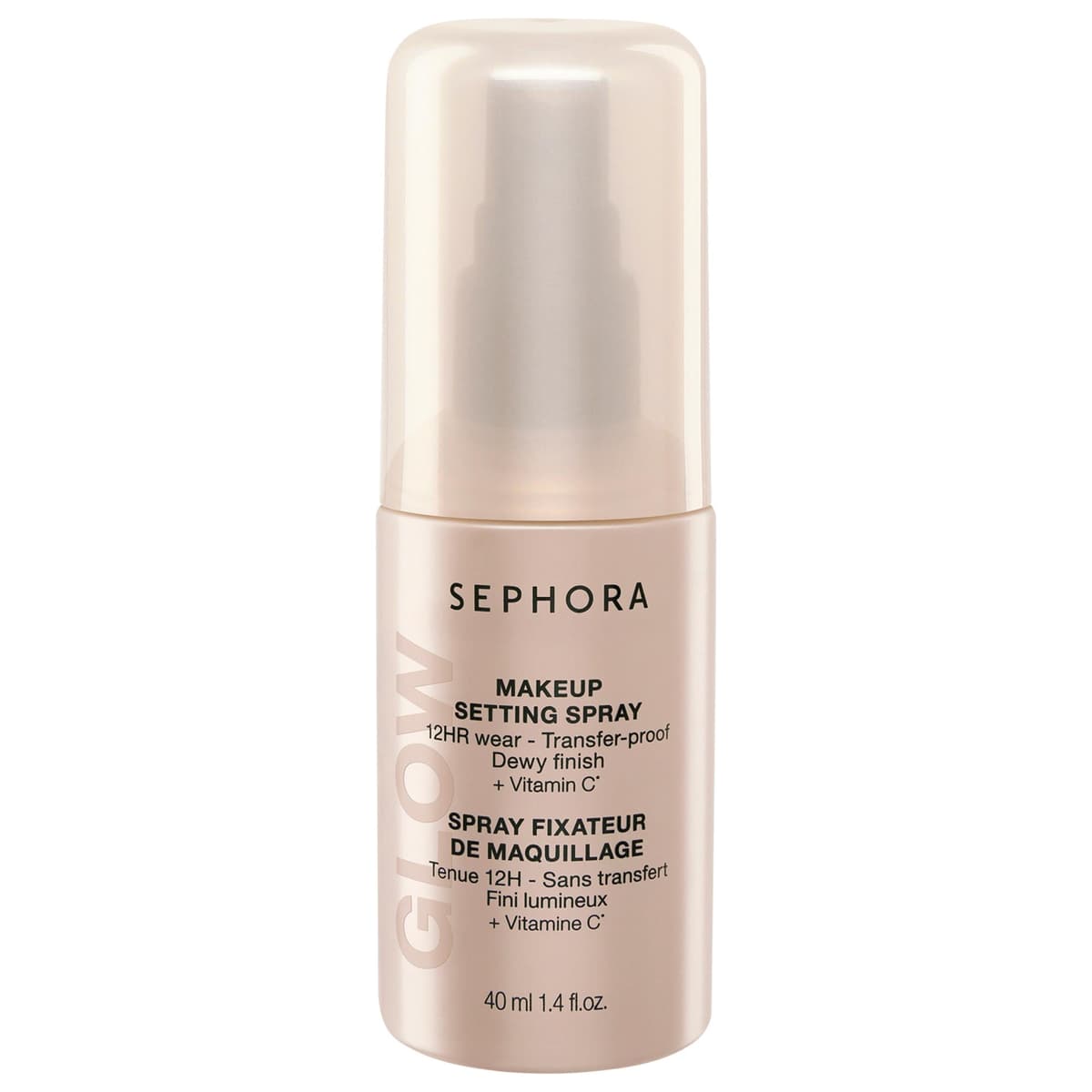 Mini Glow 12HR Wear Transferproof Makeup Setting Spray with Vitamin C