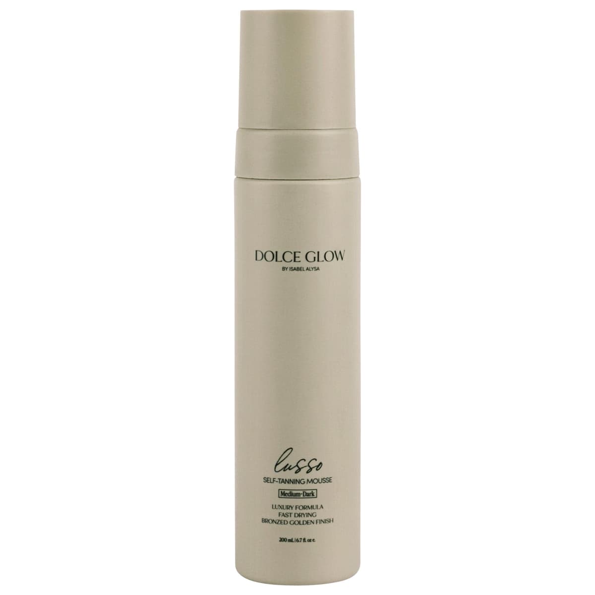 Lusso Self-Tanning Mousse in Medium to Dark