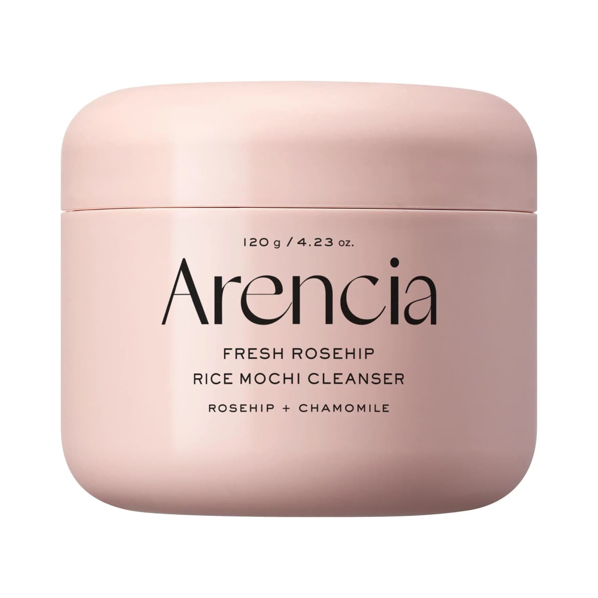 Fresh Rosehip Rice Mochi Foaming Cleanser with Pink Aloe Vera for Dry and Sensitive Skin
