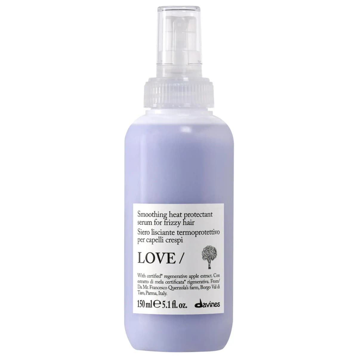 LOVE Smoothing Perfector Heat Protectant Serum for Frizzy Hair