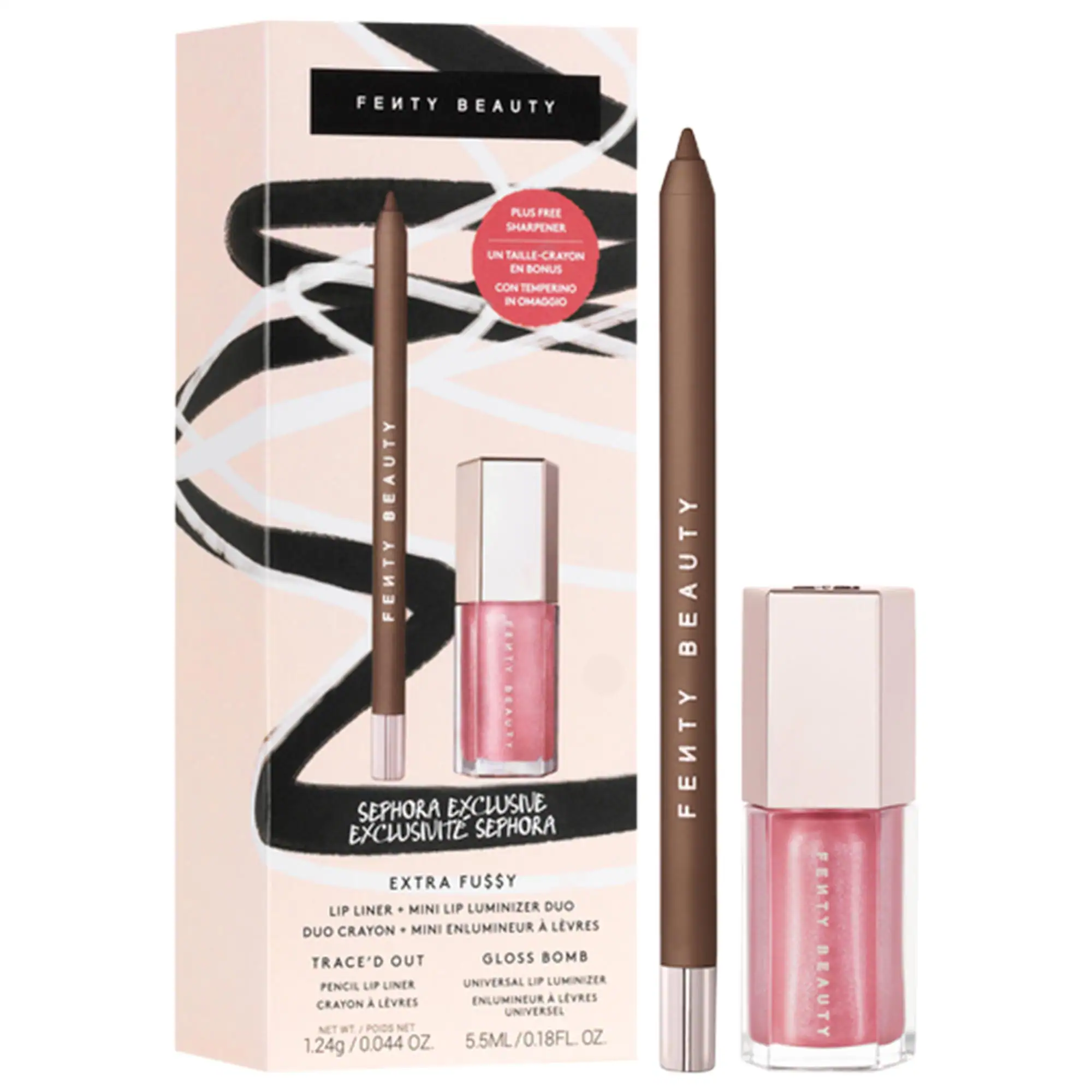 Extra Fu$$y Lip Liner + Mini Lip Luminizer Duo