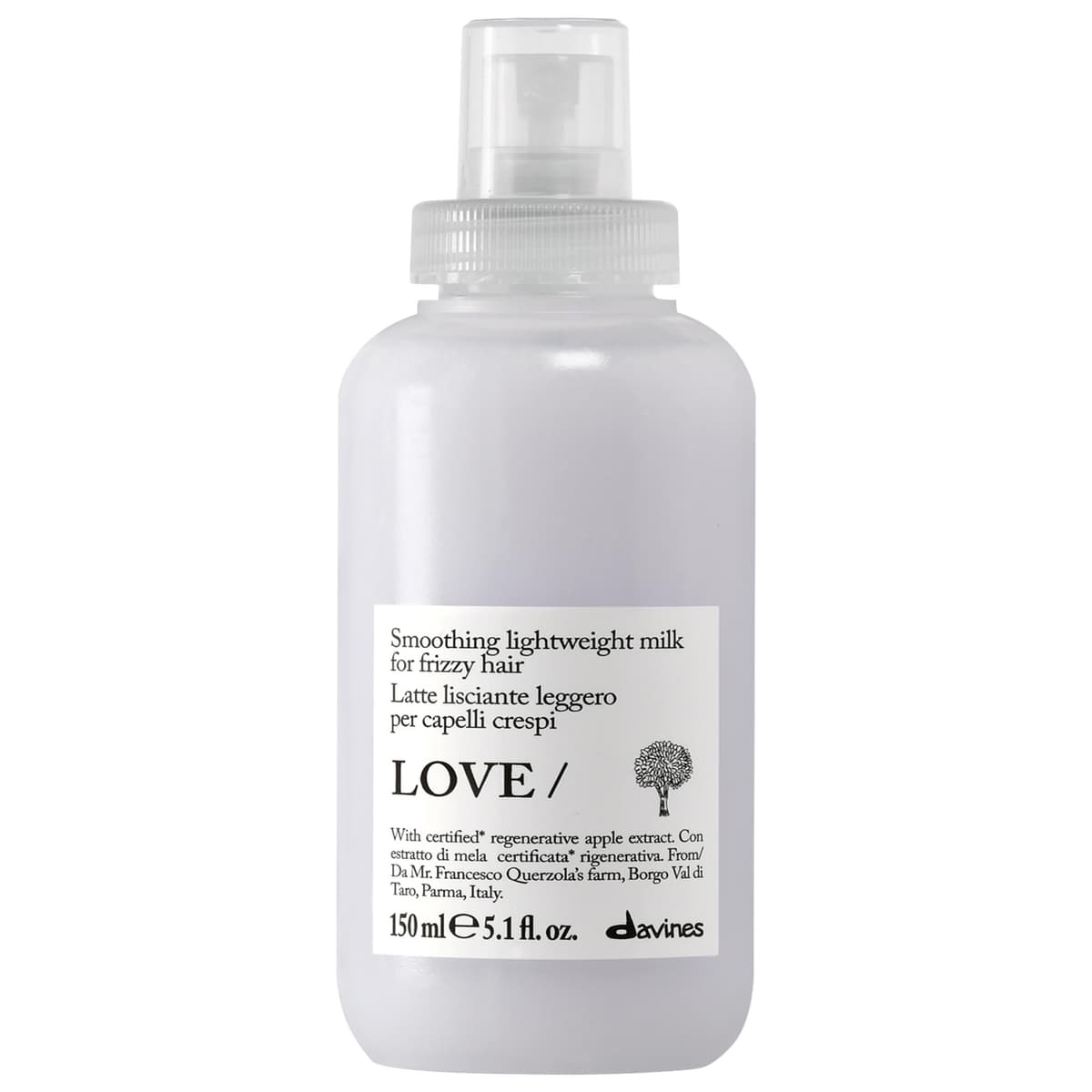 LOVE Smoothing Lightweight Milk for Frizzy Hair