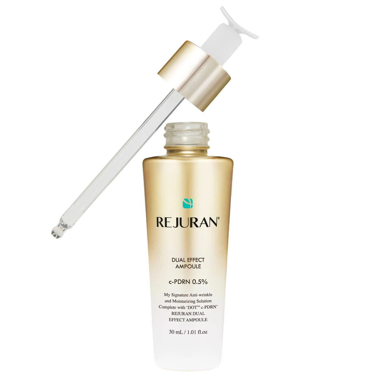 Dual Effect Ampoule c-PDRN® 0.5% Rejuvenating Serum for Visible Firmness & Barrier Support