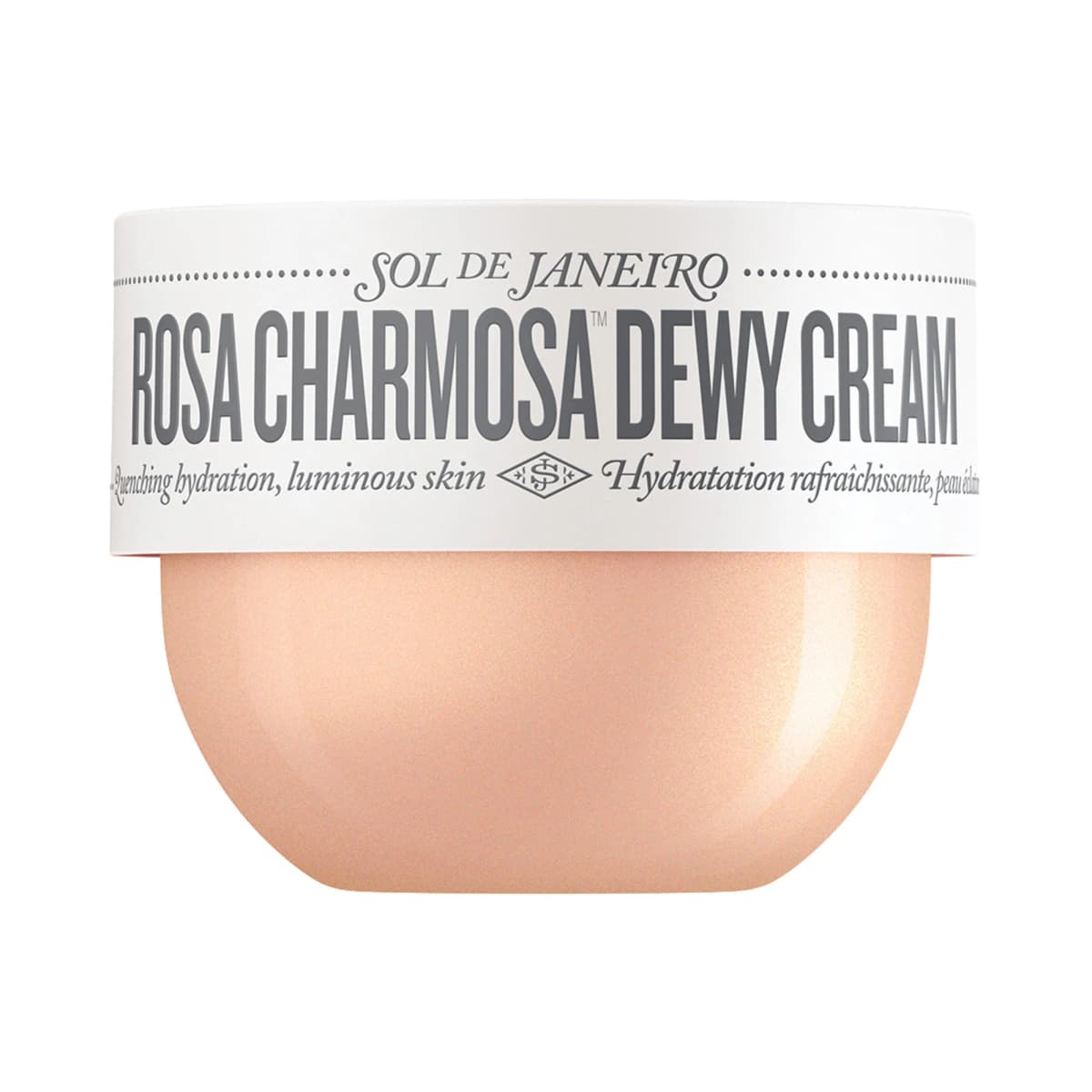 Mini Rosa Charmosa™ Dewy Body Cream with Rosewater + Crystal Peptides
