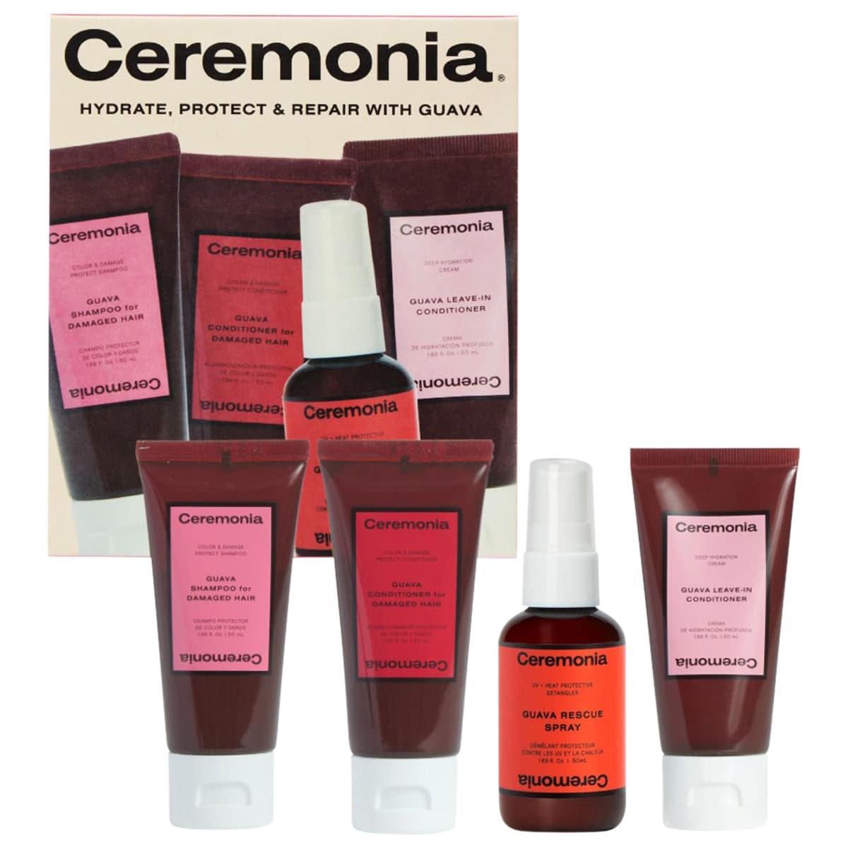 Mini Guava Set for Dry and Damaged Hair