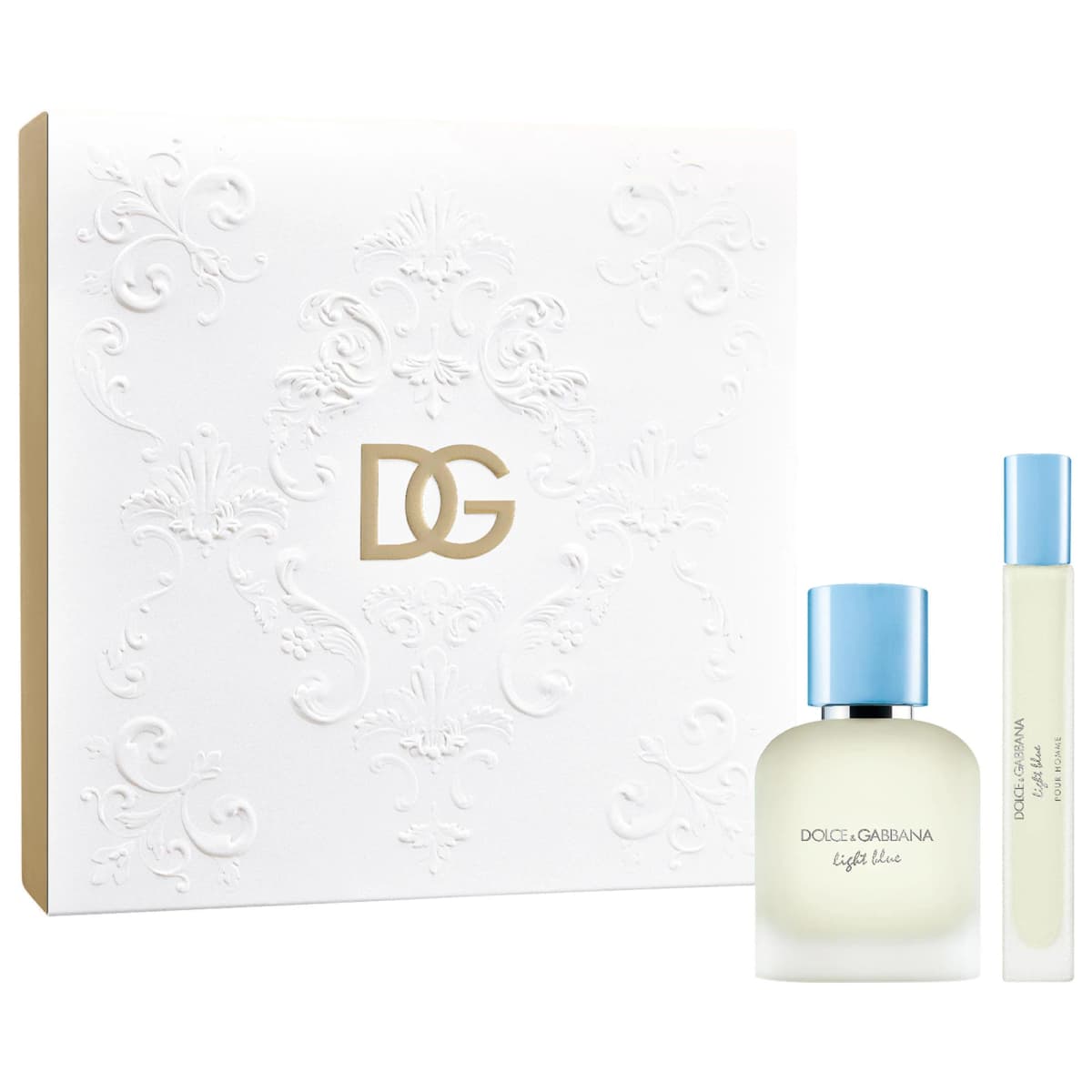 Light Blue Pour Homme Eau de Toilette Cologne Gift Set